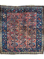 Antique One of Kind Persian Hamedan Enjelas Rug 3’11” x 4’4”