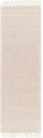 Ramsbury Soft Pink Wool Rug