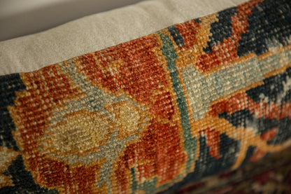 Antique Ziegler Mahal Rug Fragment Pillow