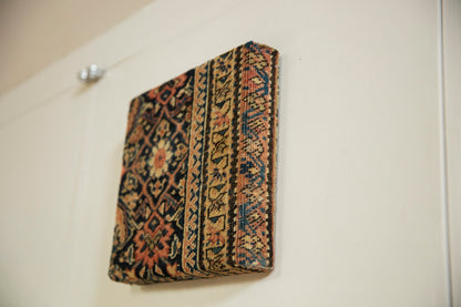 Decorative Cork Board Antique Fereghan Rug Fragment Art