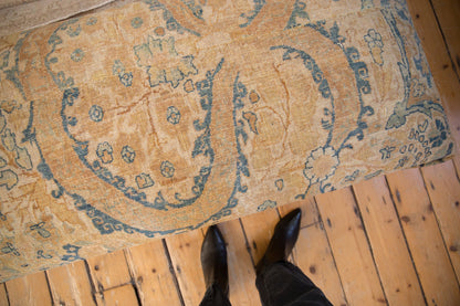 Vintage Persian Rug Ottoman Coffee Table
