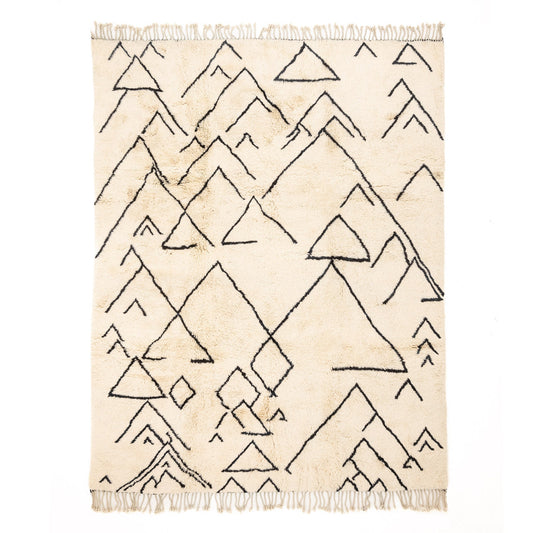 Atlas Mountains - Luxury Shag Moroccan Rug