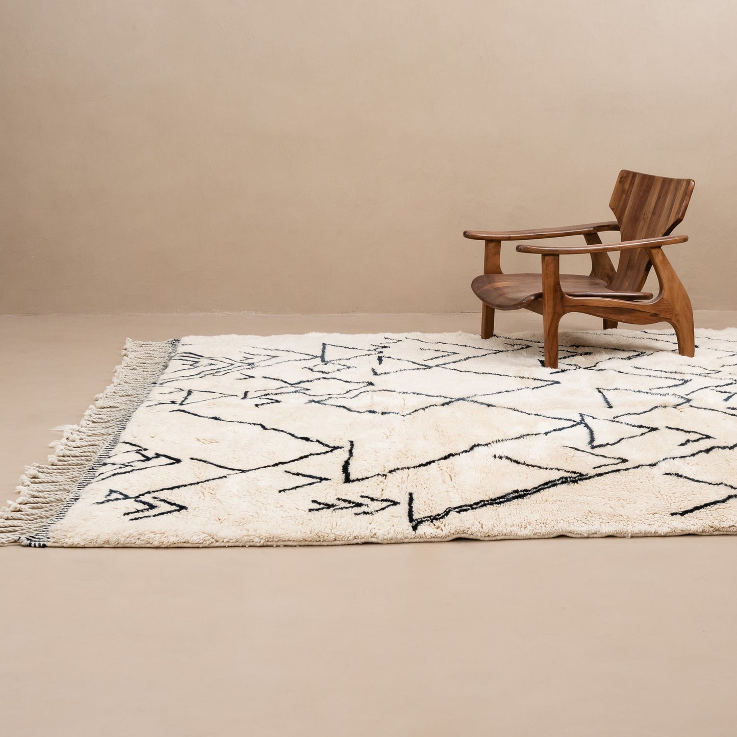 Atlas Mountains - Luxury Shag Moroccan Rug