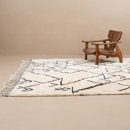 Atlas Mountains - Luxury Shag Moroccan Rug