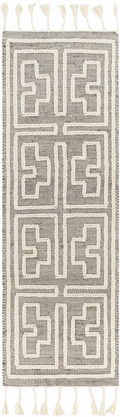 Azra Tasseled Jute&Wool Rug