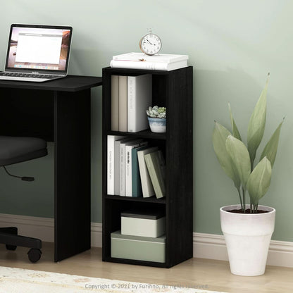Pasir Open Shelf Bookcase Blackwood No Tool Assembly