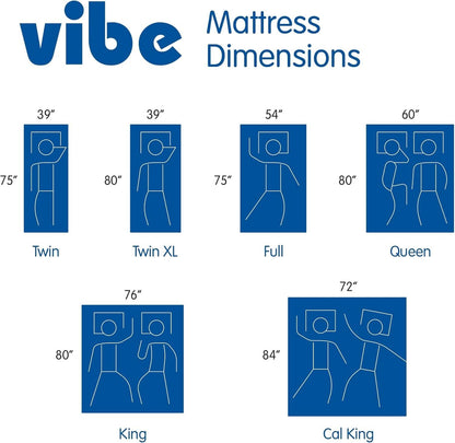 Gel Memory Foam Mattress Certipur US Certified Twelve Inches
