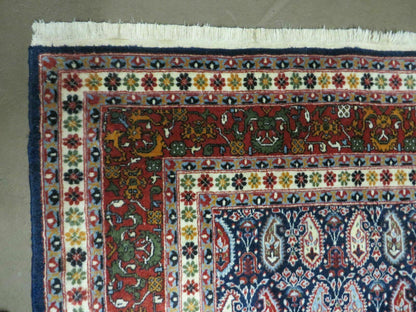 6' X 9' Vintage Fine Handmade India Paisley Rug Hand Knotted Carpet Organic Dye
