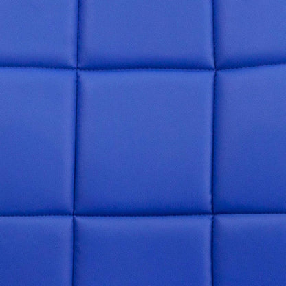 Clayton Blue Mid Back Quilted Vinyl Swivel Office Chair