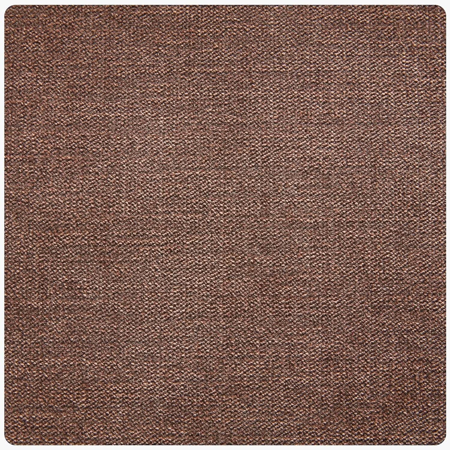 Oversized Swivel Rocker Recliner Chair With Heat Massage USB Port Brown Fabric