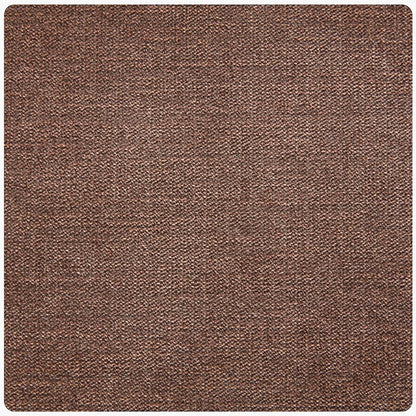 Oversized Swivel Rocker Recliner Chair With Heat Massage USB Port Brown Fabric