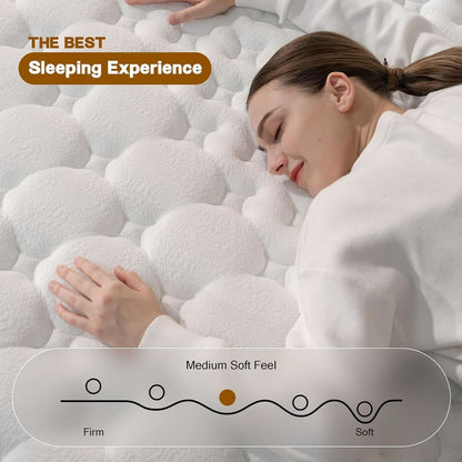 Full Size 12 Inch Hybrid Mattress With Memory Foam