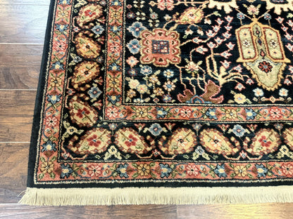 Karastan Rug 5.9 x 8.6, Chahar Mahal #604, Wool Vintage Discontinued Karastan Carpet