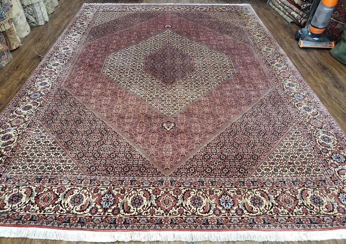 Persian Bijar Rug 8x11 - Herati Mahi Pattern
