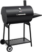 30 Inch Barrel Charcoal Grill With 627 Square Inches Cooking Space
