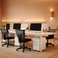 Ergonomic Mesh Chair With Adjustable Height And Wheels