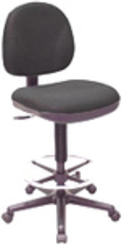 Pneumatic Adjustable Multi Task Stool Blue Ergonomic Back