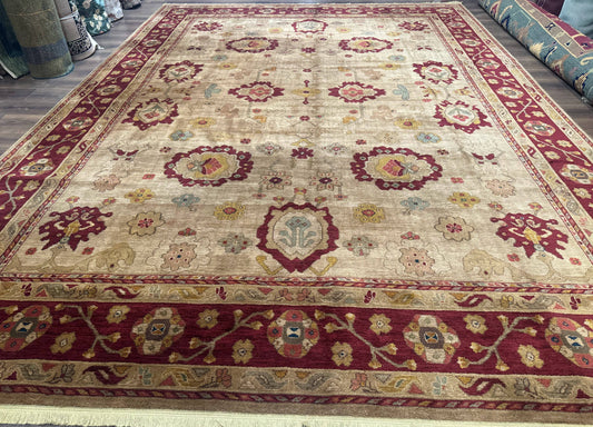 Karastan Rug 10x14, Antique Legends Oushak 2200-203, Vintage, Wool Pile