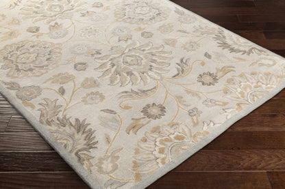 Conesus 1192 Hand Tufted Ivory&Taupe Wool Rug