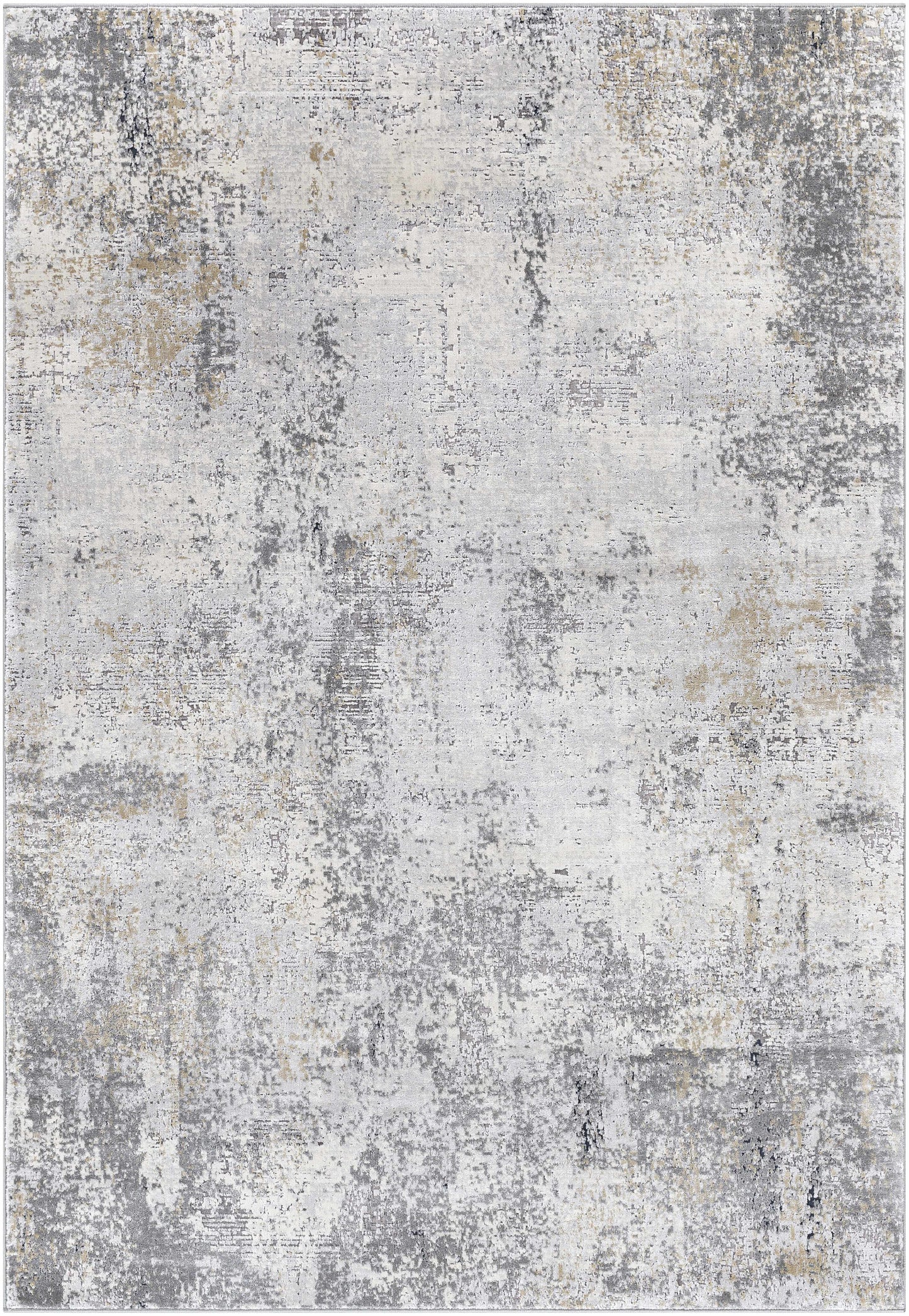 Baranduda Abstract Gray Luxe Rug