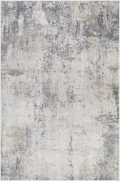 Baranduda Abstract Gray Luxe Rug