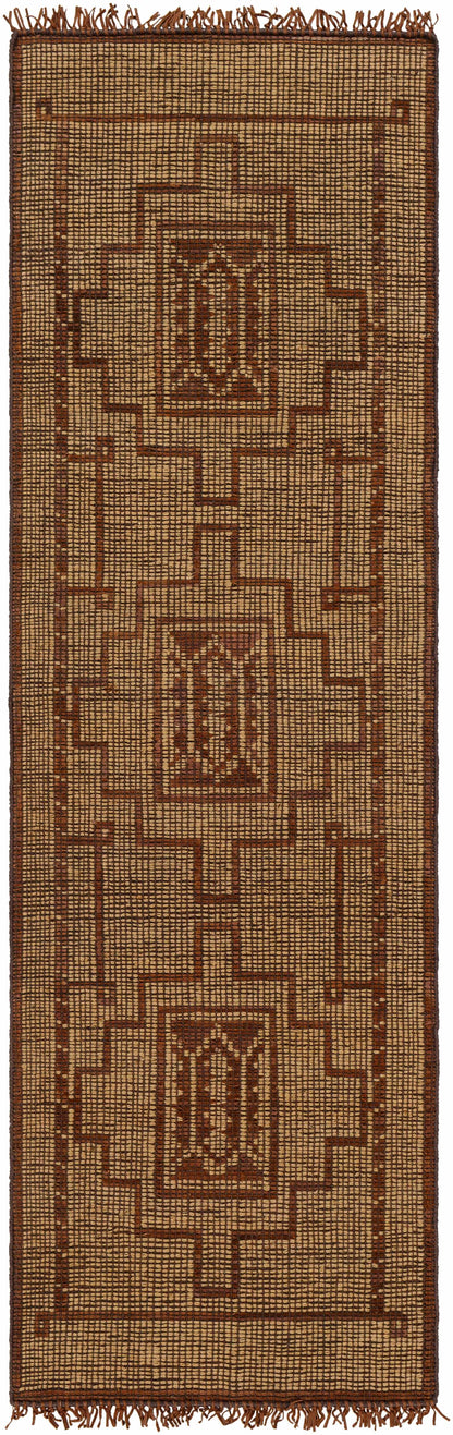 Batya Jute & Leather Rug