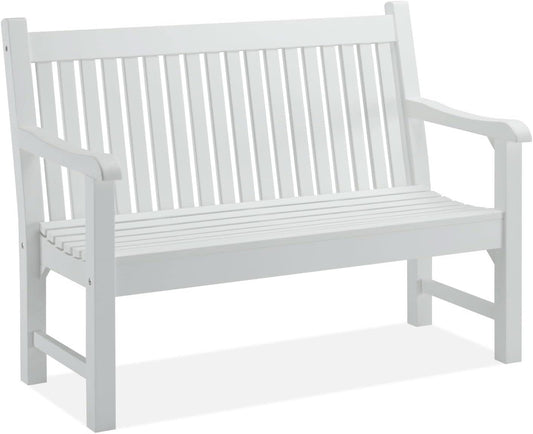 Two Person Weatherproof Poly Lumber Outdoor Bench Seating