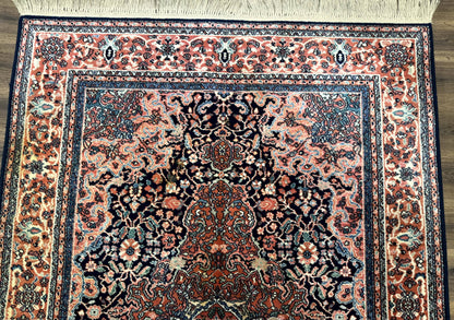 Karastan Rug 5.9 x 9, Ka'shan Medallion #741, Original Collection 700 Series, Discontinued, Wool Pile