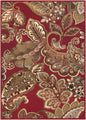Beedeville Red Floral Rug