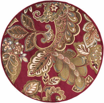 Beedeville Red Floral Rug
