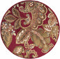 Beedeville Red Floral Rug