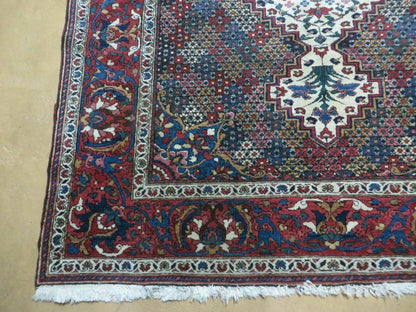 4' X 7' Vintage Handmade Turkish Floral Orient Medallion Wool Veg Dye Rug Nice