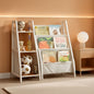 Kids Bookshelf And Toy Organizer 3-Tier Burlywood Bookcase