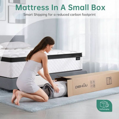 Full Size 10 Inch Hybrid Thermoregulating Mattress