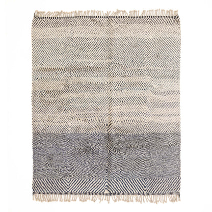 Blue Diamond - Luxury Shag Moroccan Rug