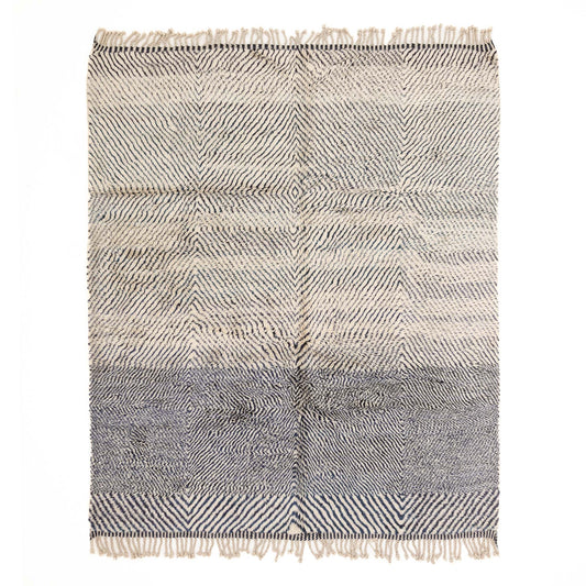 Blue Diamond - Luxury Shag Moroccan Rug