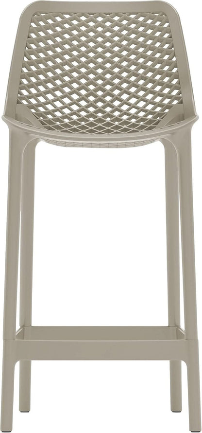 Contemporary Weather Resistant Outdoor Patio Stool Set