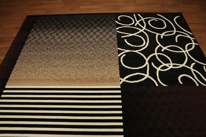 Modern Contemporary Traditional Oriental Area rug Beige 8' x 11'