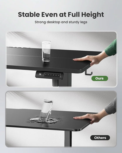 Electric Adjustable Standing Desk 48x24 With Memory Presets