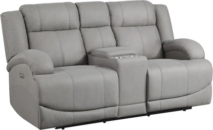 Landwood 3 Piece Power Reclining Living Room Set Gray