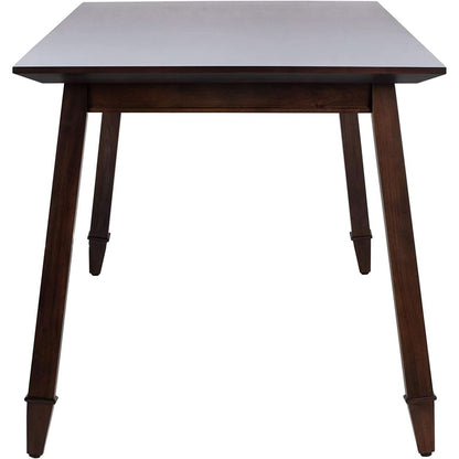 Brayson Walnut Rectangular Dining Table 67 Inch Wide