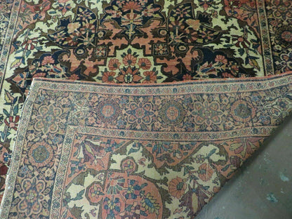 4' X 6' Antique Ultra Fine Handmade India Floral Oriental Wool Rug Carpet Nice