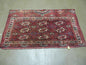 2.5' X 4' Antique Handmade Bokhara Turkoman Yamud Wool Rug Kilim Backing NICE
