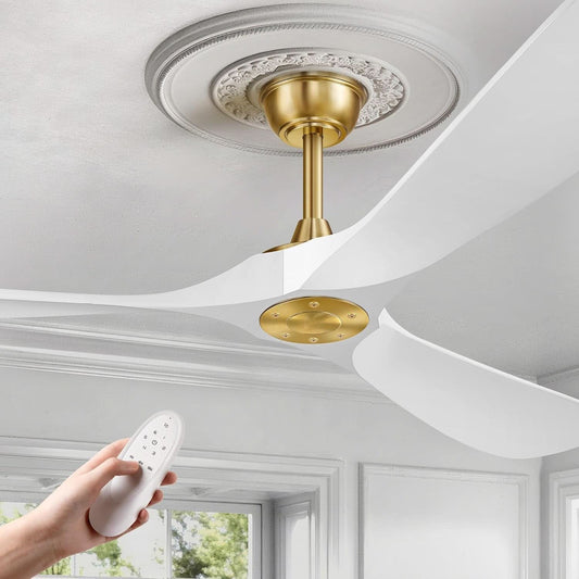 52 Inch Ceiling Fan With Remote DC Motor Indoor Outdoor Use