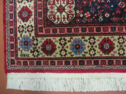 Persian Tribal Rug 7x10, Shiraz Carpet, Abadeh Rug