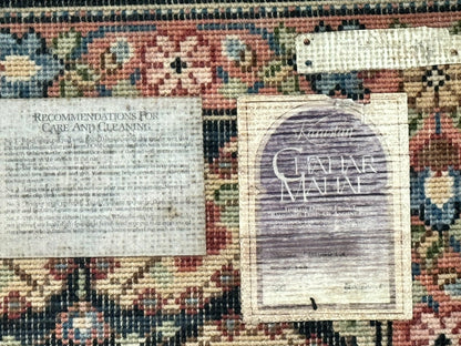 Karastan Rug 5.9 x 8.6, Chahar Mahal #604, Wool Vintage Discontinued Karastan Carpet