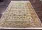 Turkish Oushak Rug 6x9, Vintage, Beige