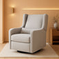 Carter's By Arlo Recliner Swivel Glider Water Repellent Performance Grey Linen