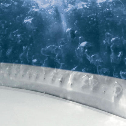 Purespa Bubble Massage Spa Set For Six With Contoured Headrests And Energy Efficient Spa Cover