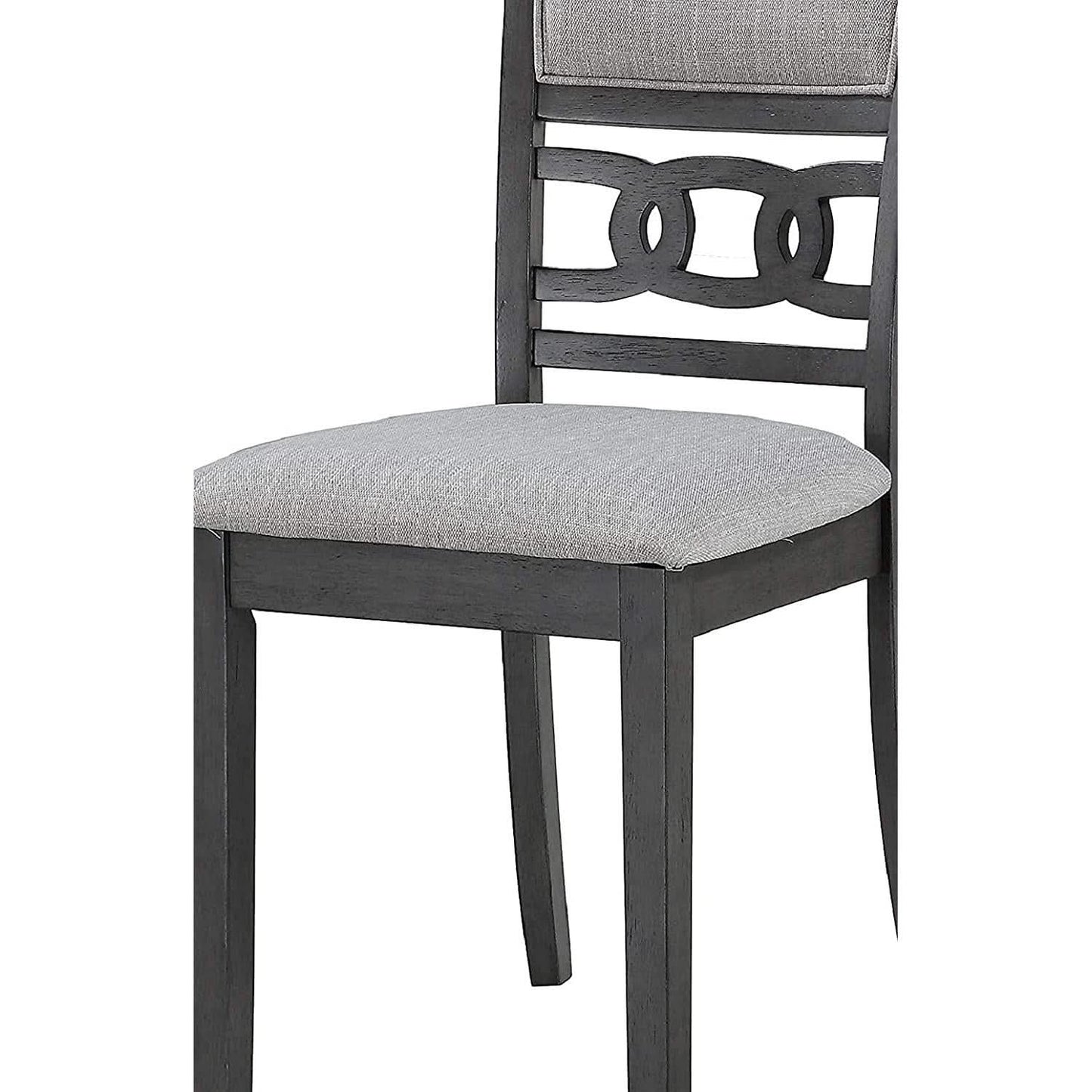 Gray Round Dining Table And Chairs 5 Piece Dining Room Set